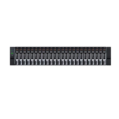 24Bay 2.4TB SAS 12Gbps नेटवर्क स्टोरेज सर्वर 10k 8GB RJ45 बेस T ISCSI 10Gbps