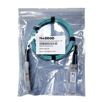 QSFP56 5m फाइबर एक्टिव केबल फॉर मेलानोक्स MFS1S00-H003E MFS1S00-H050E