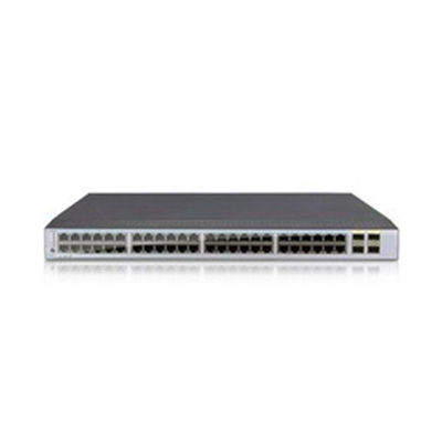 48-पोर्ट GE RJ45 4-पोर्ट 10G SFP 2-पोर्ट 40G QSFP स्विच 2*FAN और पोर्ट-साइड इनपुट के साथ
