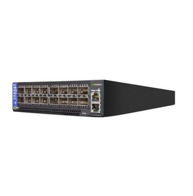 16 QSFP28 100Gbe 1U ओपन ईथरनेट स्विच MSN2100-CB2F Mellanox कार्ड और वीएलएएन समर्थन के लिए