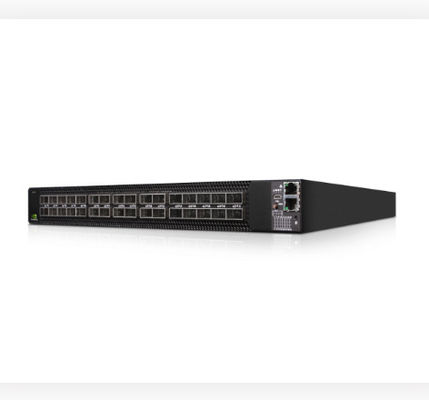 उन्नत मेलनॉक्स MSN3700-CS2F MSN3700-CS2FC 100GbE 1U स्पेक्ट्रम ओनिक्स कुमुलस 32 QSFP28
