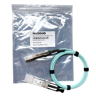 5M 3M सक्रिय ऑप्टिकल केबल मॉड्यूल QSFP56-200-A5-GC H3C