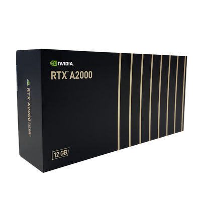 12g 60Mhs GDDR6 GPU कार्ड RTX A2000 गेमिंग उत्साही के लिए ग्राफिक्स वीडियो कार्ड