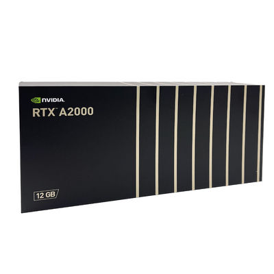 12g 60Mhs GDDR6 GPU कार्ड RTX A2000 गेमिंग उत्साही के लिए ग्राफिक्स वीडियो कार्ड