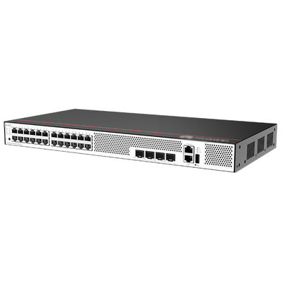 S5735-L24T4S-A1 24*10/100/1000BASE-T पोर्ट 4*GE SFP पोर्ट AC पावर IP रूटिंग OSPFv3