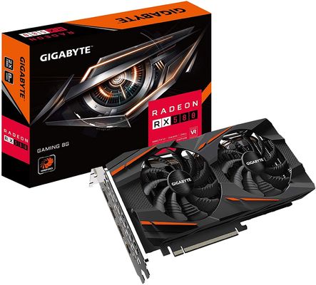 8GB DDR5 ग्राफिक कार्ड Radeon RX580 RX6800xt RX6700xt RX6600xt