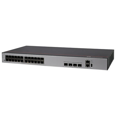 S5735-L24P4X-A1 POE नेटवर्क स्विच 176Gbps/432Gbps स्पीड डेटा ट्रांसफर के लिए